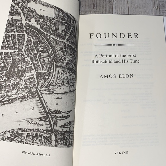 Founder a portrait of the first Rothschild and his time book - Picture 3 of 11
